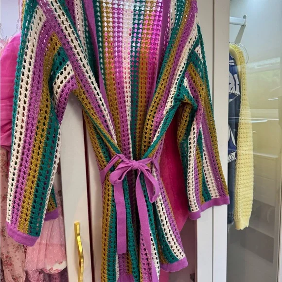 Hurley Multicolor Knit Swim Coverup - Picture 2 of 4